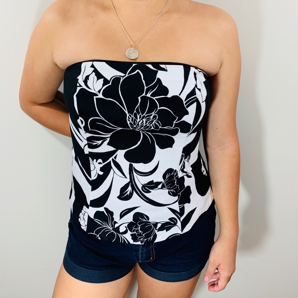 White House Black Market Blouse Bustier Corset 6